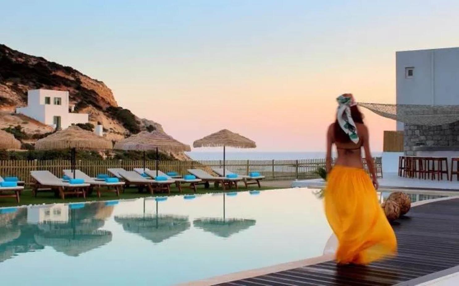 Golden Milos Beach Проватас Экстерьер фото